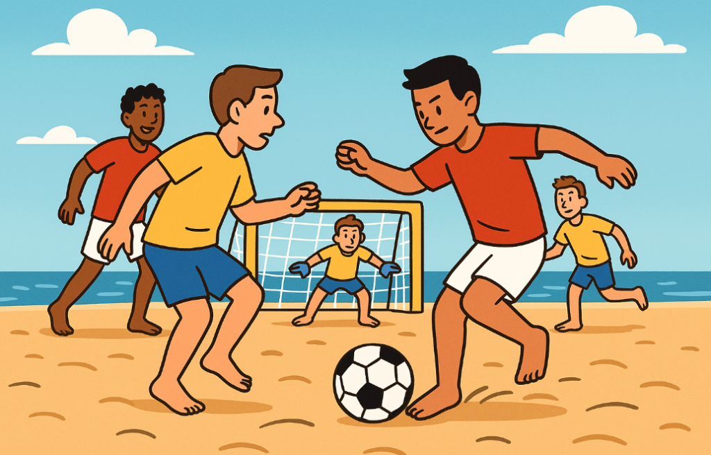 Fatigue in Beach Soccer