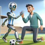 Exploring Human-Machine Camaraderie in Humanoid Robot Soccer Games
