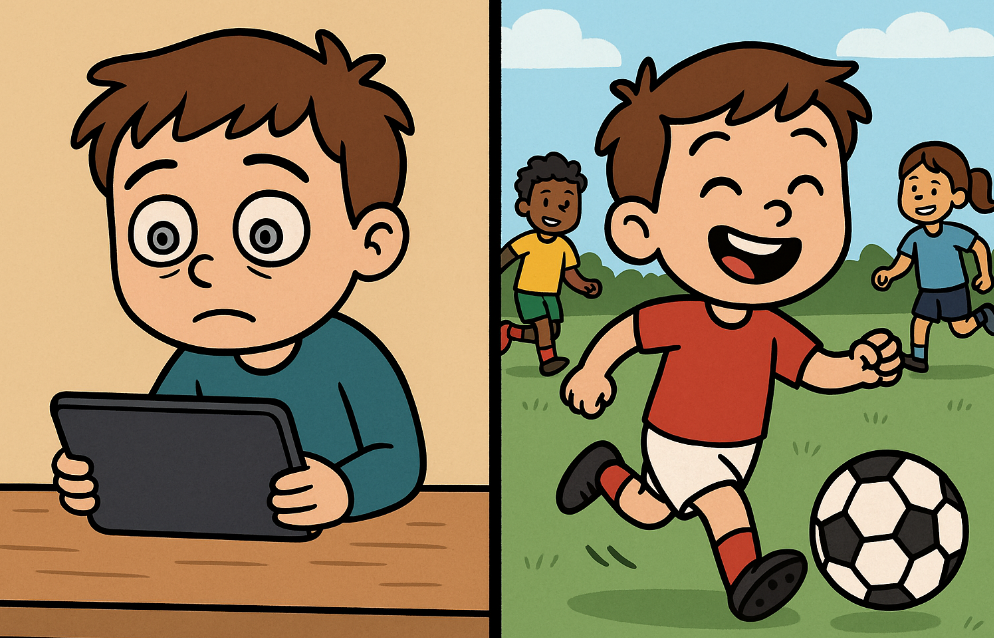 Soccer vs. Screen Time: Mental Health on the Line
